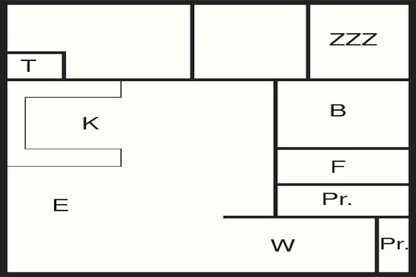 Foto van 6 persoons vakantie huis in Stubbekøbing-By Traum - FloorPlan
