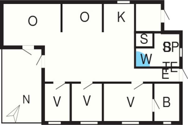 Foto van 6 persoons vakantie huis in Asnæs-By Traum - Vakantiehuis in Asnæs - FloorPlan