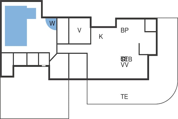 Foto van 7 persoons vakantie huis in Jerup-By Traum - Vakantiehuis in Jerup - FloorPlan