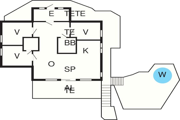 Foto van 8 persoons vakantie huis in averøy-By Traum - Vakantiehuis in Averøy - FloorPlan