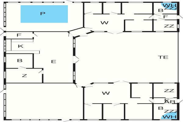 Foto van 22 persoons vakantie huis in Frederiksværk - Vakantiehuis in Frederiksværk - FloorPlan