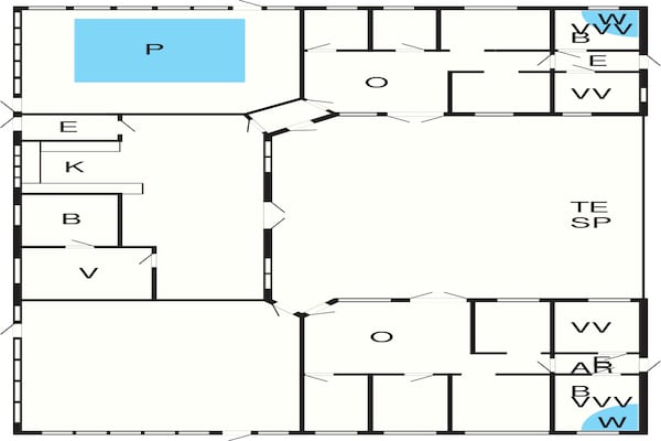 Foto van 22 persoons vakantie huis in Frederiksværk - Vakantiehuis in Frederiksværk - FloorPlan
