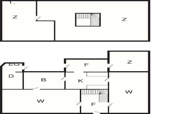Foto van 6 persoons vakantie huis in Løgstør-By Traum - Vakantiehuis in Løgstør - FloorPlan