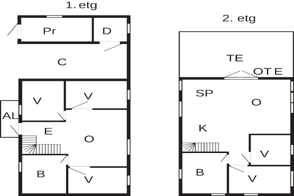 Foto van 10 persoons vakantie huis in INDERØY-By Traum - Vakantiehuis in Inderøy - FloorPlan