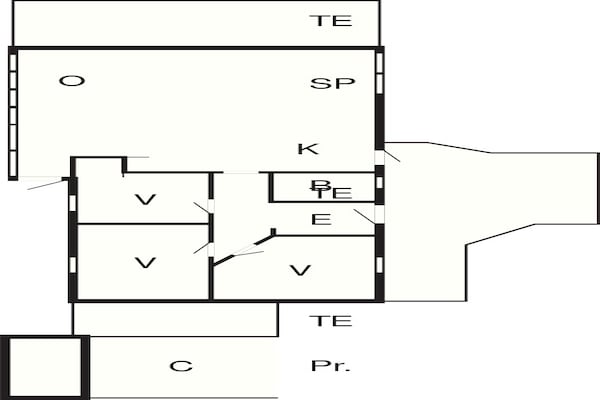 Foto van 7 persoons vakantie huis in Højslev-By Traum - Vakantiehuis in Højslev - FloorPlan