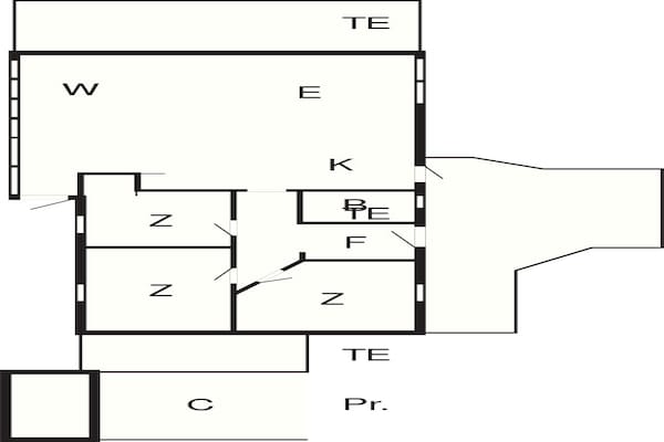 Foto van 7 persoons vakantie huis in Højslev-By Traum - Vakantiehuis in Højslev - FloorPlan