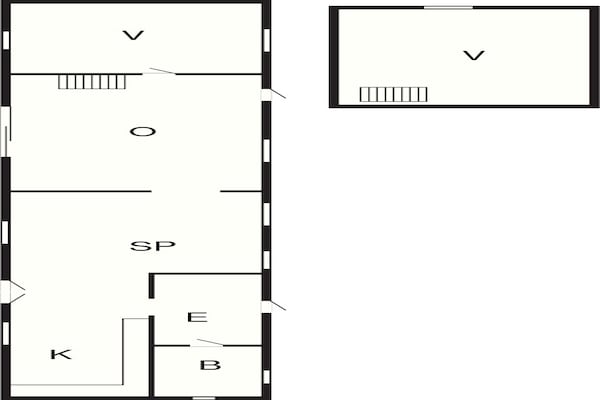 Foto van 6 persoons vakantie huis in Læsø-By Traum - Vakantiehuis in Læsø - FloorPlan