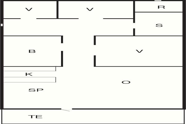 Foto van 6 persoons vakantie huis in Fjerritslev-By Traum - Vakantiehuis in Fjerritslev - FloorPlan