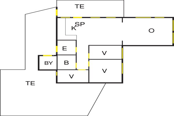 Foto van 6 persoons vakantie huis in Ånneland-By Traum - Vakantiehuis in Ånneland - FloorPlan