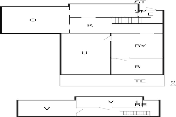 Foto van 6 persoons vakantie huis in Thisted-By Traum - Vakantiehuis in Thisted - FloorPlan