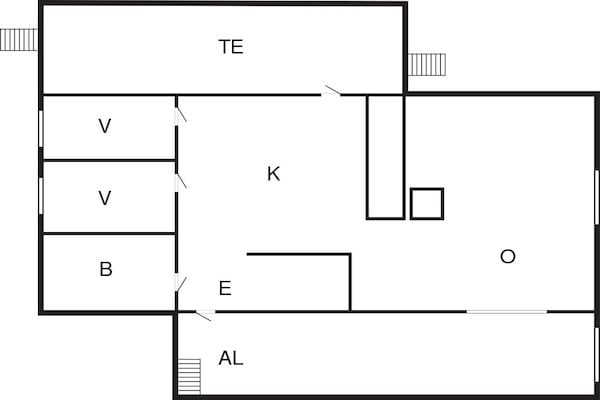 Foto van 6 persoons vakantie huis in Olofström-By Traum - Vakantiehuis in Olofström - FloorPlan