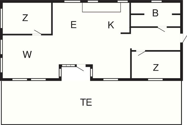 Foto van 6 persoons vakantie huis in Højby-By Traum - Vakantiehuis in Højby - FloorPlan