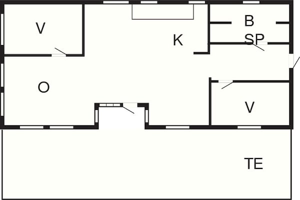 Foto van 6 persoons vakantie huis in Højby-By Traum - Vakantiehuis in Højby - FloorPlan