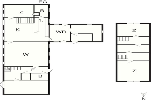 Foto van 6 persoons vakantie huis in Guldborg-By Traum - Vakantiehuis in Guldborg - FloorPlan