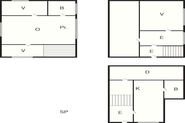 Foto van 6 persoons vakantie huis in Søby Ærø-By Traum - Vakantiehuis in Søby Ærø - FloorPlan