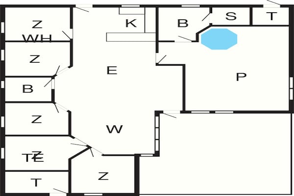 Foto van Luxe vakantieverblijf in Als - Vakantiehuis in Nordborg - FloorPlan