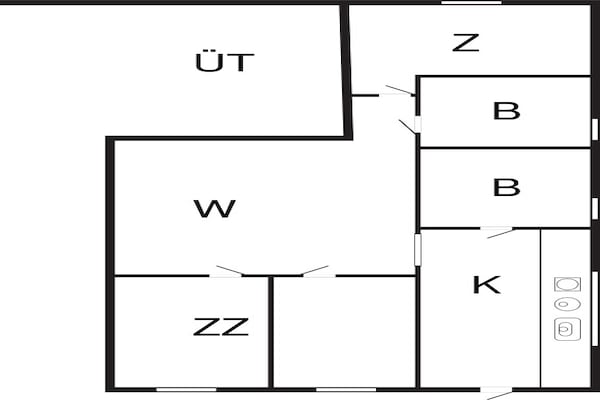 Foto van 6 persoons vakantie huis in HENÅN-By Traum - Vakantiehuis in HENÅN - FloorPlan