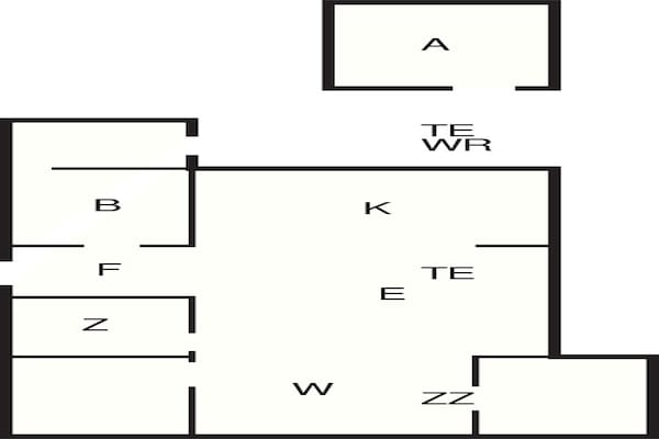 Foto van 6 persoons vakantie huis in Nørre Nebel-By Traum - Vakantiehuis in Nørre Nebel - FloorPlan