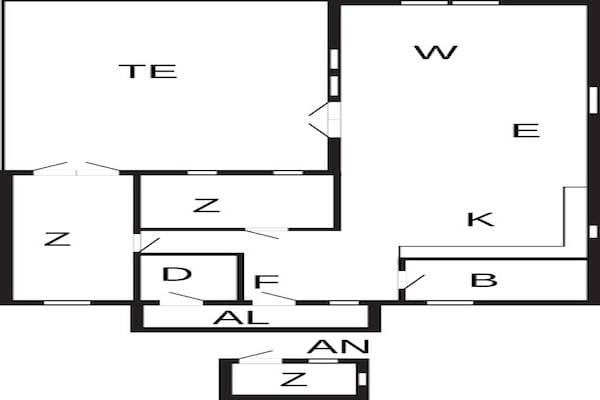 Foto van 4 sterren vakantie huis in BLIDÖ-By Traum - Vakantiehuis in BLIDÖ - FloorPlan