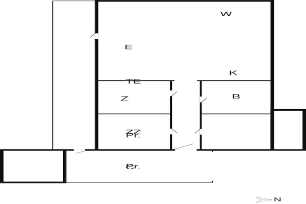 Foto van 7 persoons vakantie huis in Vestervig-By Traum - Vakantiehuis in Vestervig - FloorPlan