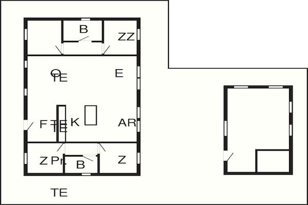 Foto van 5 sterren vakantie huis in Løkken-By Traum - Vakantiehuis in Løkken - FloorPlan