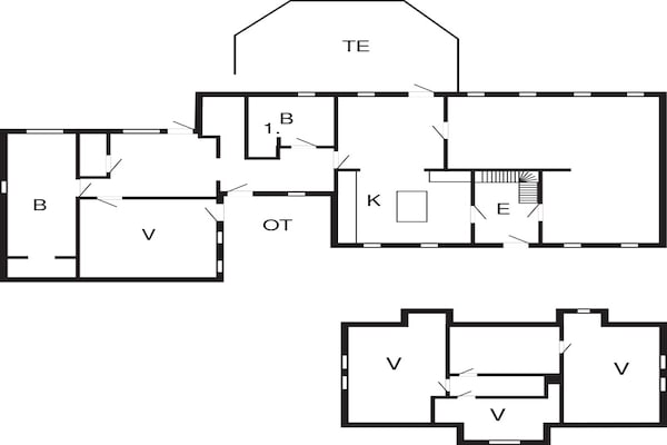 Foto van 4 sterren vakantie huis in Asperup-By Traum - Vakantiehuis in Asperup - FloorPlan