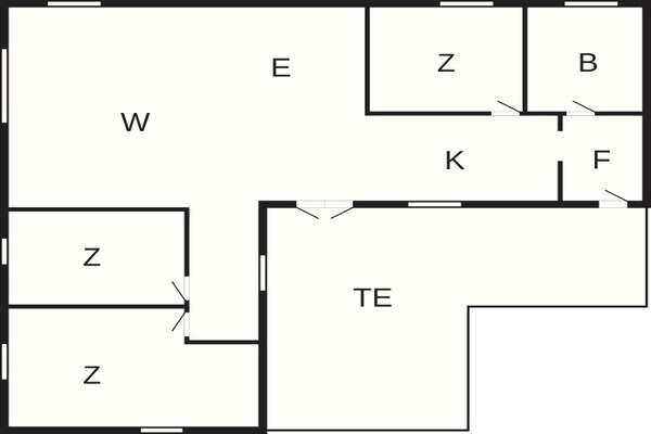 Foto van 6 persoons vakantie huis in Hadsund-By Traum - Vakantiehuis in Hadsund - FloorPlan