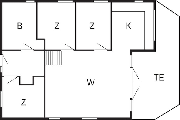 Foto van Luxe vakantiehuis in Sydals - Vakantiehuis in Sydals - FloorPlan