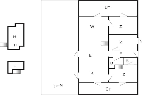 Foto van 4 sterren vakantie huis in Skals-By Traum - Vakantiehuis in Skals - FloorPlan