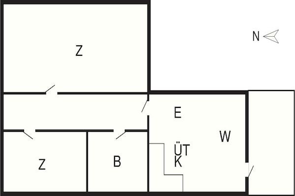 Foto van 4 sterren vakantie huis in Ringkøbing-By Traum - Vakantiehuis in Ringkøbing - FloorPlan