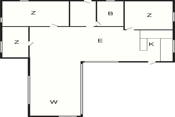 Foto van 4 sterren vakantie huis in Idestrup-By Traum - Vakantiehuis in Idestrup - FloorPlan