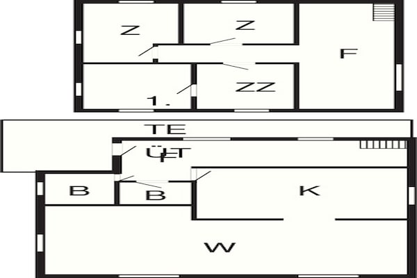 Foto van 6 persoons vakantie huis in Senjahopen-By Traum - Vakantiehuis in Senjahopen - FloorPlan