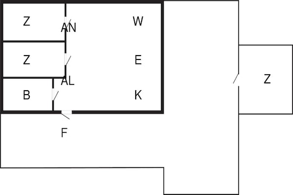 Foto van 6 persoons vakantie huis in Mönsterås-By Traum - Vakantiehuis in Mönsterås - FloorPlan