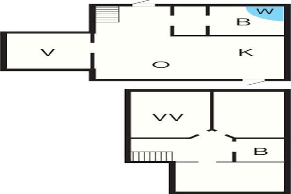 Foto van 6 persoons vakantie huis in Skagen-By Traum - Vakantiehuis in Skagen - FloorPlan