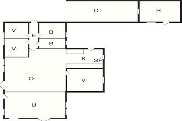 Foto van 6 persoons vakantie huis in Haderslev - Vakantiehuis in Haderslev - FloorPlan
