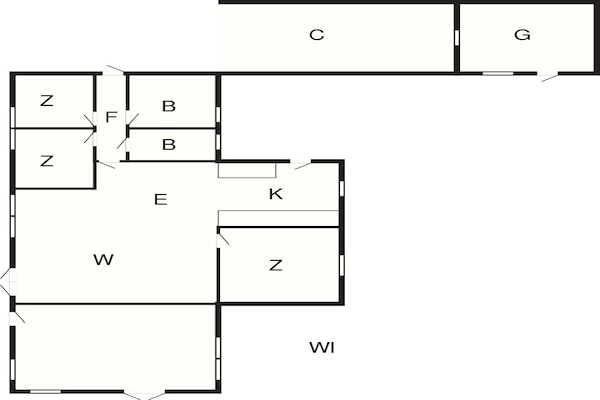 Foto van 6 persoons vakantie huis in Haderslev - Vakantiehuis in Haderslev - FloorPlan