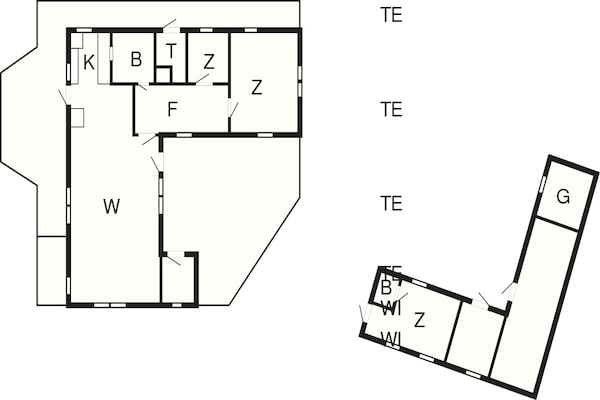 Foto van 6 persoons vakantie huis in Glesborg-By Traum - Vakantiehuis in Glesborg - FloorPlan