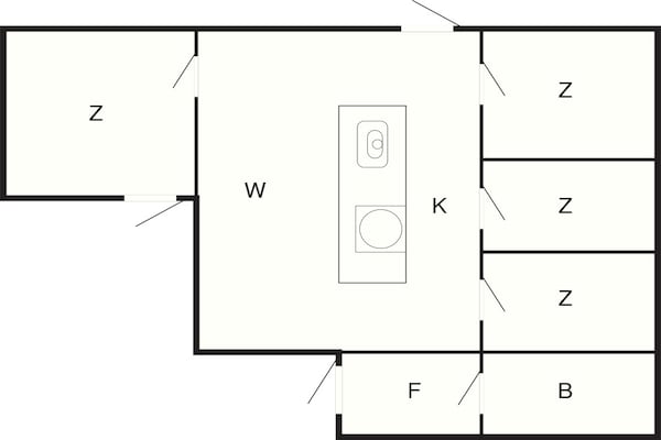 Foto van Ruime familiecottage in Kyrkesund - Vakantiehuis in SKÄRHAMN - FloorPlan