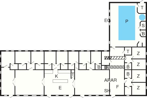 Foto van 5 sterren vakantie huis in Spøttrup-By Traum - Vakantiehuis in Spøttrup - FloorPlan