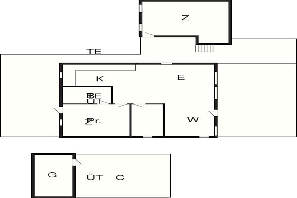 Foto van 8 persoons vakantie huis in Aabenraa-By Traum - Vakantiehuis in Aabenraa - FloorPlan