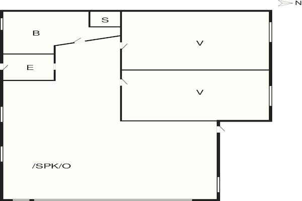 Foto van 4 sterren vakantie huis in Hals-By Traum - Vakantiehuis in Hals - FloorPlan