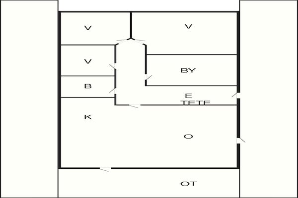 Foto van 4 sterren vakantie huis in Odder-By Traum - Vakantiehuis in Odder - FloorPlan