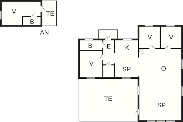Foto van 4 sterren vakantie huis in RONNEBY-By Traum - Vakantiehuis in RONNEBY - FloorPlan
