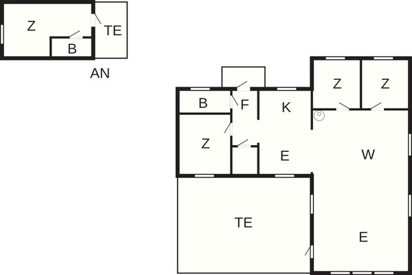 Foto van 4 sterren vakantie huis in RONNEBY-By Traum - Vakantiehuis in RONNEBY - FloorPlan