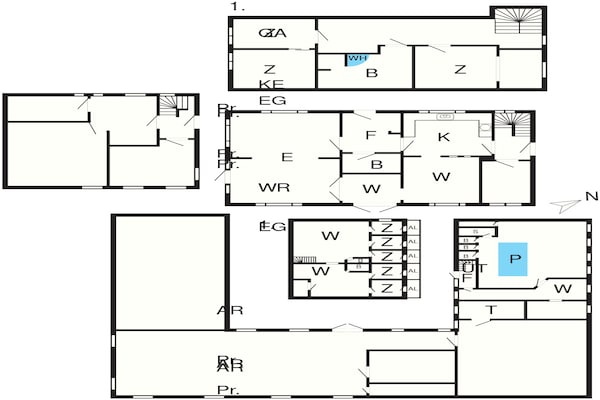 Foto van 20 persoons vakantie huis in Karby-By Traum - Vakantiehuis in Karby - FloorPlan