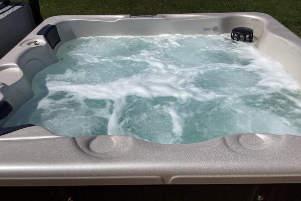Foto van Moderne oase in Marielyst - Vakantiehuis in Væggerløse - Spa