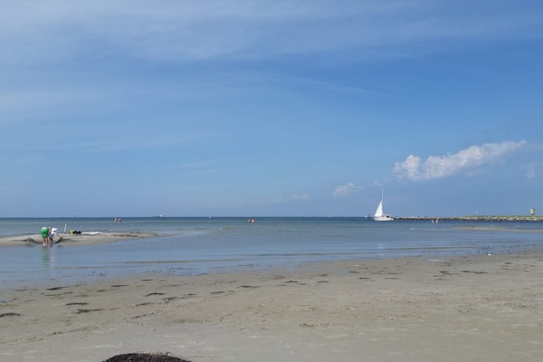 Foto van Villa aan water met panoramisch uitzicht op zee - Vakantiehuis in Wendtorf - WaterView