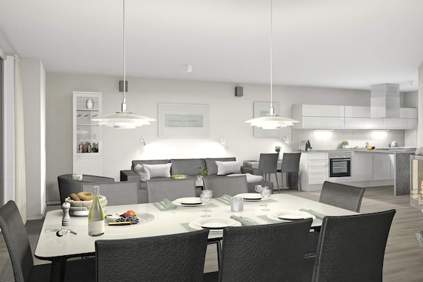 Foto van Villa aan water met panoramisch uitzicht op zee - Vakantiehuis in Wendtorf - Indoor