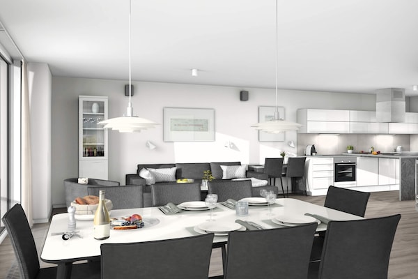Foto van Villa aan water met fantastisch uitzicht op zee - Vakantiehuis in Wendtorf - Indoor