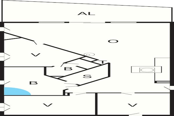 Foto van Villa aan water met fantastisch uitzicht op zee - Vakantiehuis in Wendtorf - FloorPlan